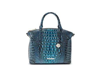 Brahmin Duxbury Satchel Satchel Women's Handbags Eternal Blue Melbourne Ombre, Leather
