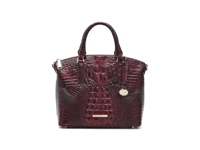 Brahmin Duxbury Satchel Satchel Women's Handbags Oxblood Melbourne, Leather
