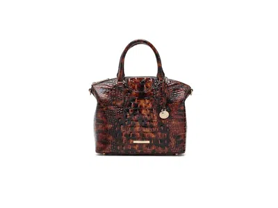Brahmin Duxbury Satchel Satchel Women's Handbags Tortoiseshell Melbourne Di, Leather
