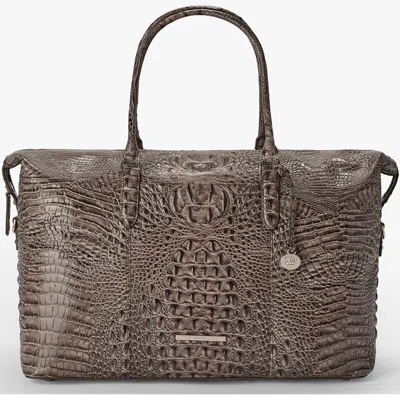 Brahmin Duxbury Weekender In Brown