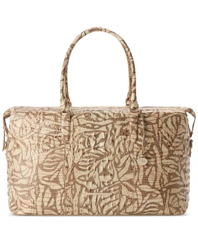Brahmin Duxbury Weekender Melbourne Leather Extra-large Travel Duffel Bag