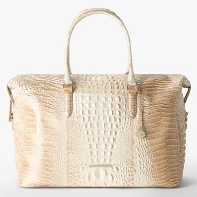 Brahmin Duxbury Weekender In Neutral
