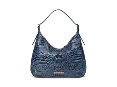 Brahmin Edie Handbags Dark Indigo: One Size In Blue