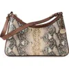 Brahmin Esme Embossed Leather Shoulder Bag In Multi