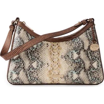 Brahmin Esme Embossed Leather Shoulder Bag In Multi