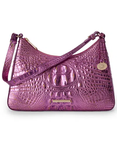 Brahmin Esme Melbourne Small Shoulder Bag In Purple