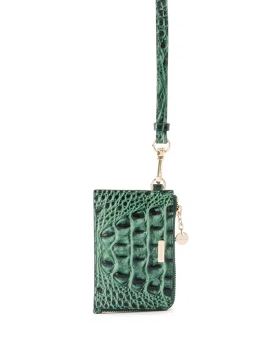 Brahmin Esther Lanyard Card Case In Pine Melbourne
