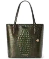 Brahmin Ezra Melbourne Large Embossed Leather Tote Bag
