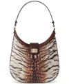 Brahmin Fallon Feline Hermosa Leather Shoulder Bag