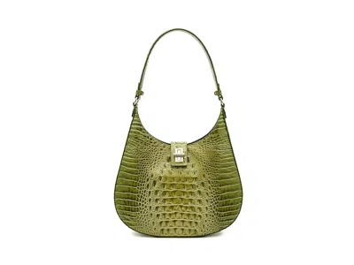 Brahmin Fallon Handbags Olive: One Size In Green