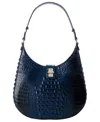 Brahmin Fallon Melbourne Medium Leather Shoulder Bag In Anchor