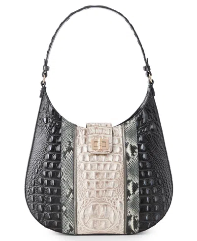 Brahmin Fallon Nottingham Hobo-inspired Shoulder Bag In Multi