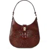 Brahmin Fallon Melbourne Medium Leather Shoulder Bag In Pecan