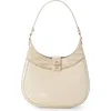 Brahmin Fallon Medium Leather Shoulder Bag In Tiramisu