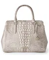 Brahmin Finley Medium Leather Satchel Bag In Pattern