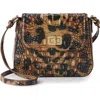 Brahmin Gianna Croc Embossed Leather Crossbody Bag