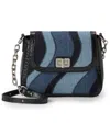 Brahmin Gianna Leather Small Crossbody Bag In Blue