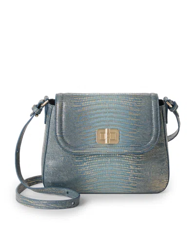 Brahmin Gianna Small Crossbody Bag In Gray