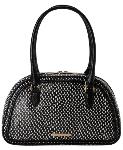 Brahmin Glorieta Everlasting Angie Satchel Bag In Black
