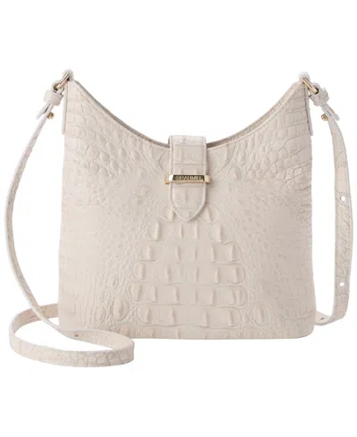 Brahmin Gwynne Small Crossbody Bag In White