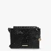 Brahmin Hillary Croc Embossed Leather Crossbody Bag