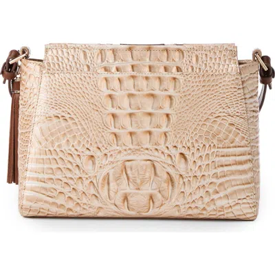 Brahmin Hillary Embossed Leather Crossbody Bag