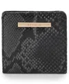 Brahmin Jane Dietrich Back Zipper Wallet In Black