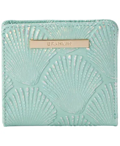 Brahmin Jane Tides Mini Wallet In Blue