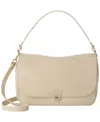 Brahmin Jolene Basel Medium Shoulder Bag In White