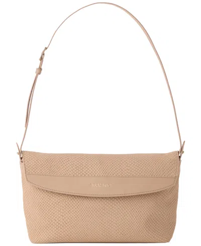 Brahmin Kalina Dawnlight Medium Clutch Bag In Brown