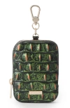 Brahmin Katelynn Croc Embossed Leather Coin Pouch