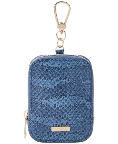Brahmin Katelynn Zip Around Coin Purse In Blue