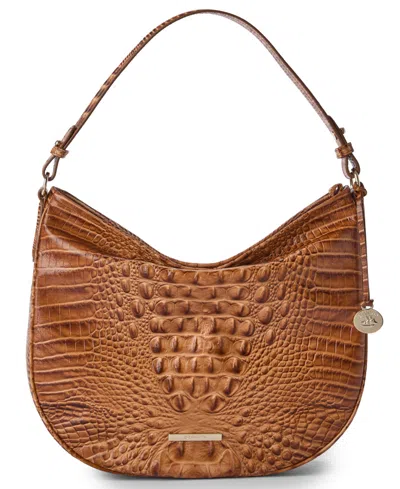 Brahmin Kathleen Alden Road Medium Shoulder Bag In Brown