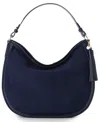 Brahmin Kathleen Leather Large Hobo Bag In Blue