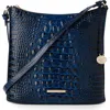 Brahmin Katie Leather Crossbody In Anchor