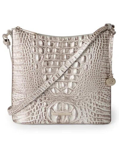 Brahmin Katie Leather Crossbody Bag In Neutral