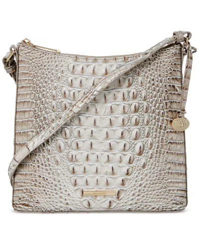 Brahmin Katie Leather Crossbody In Fairest Gr