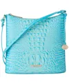 Brahmin Katie Leather Crossbody In Tropic Blue