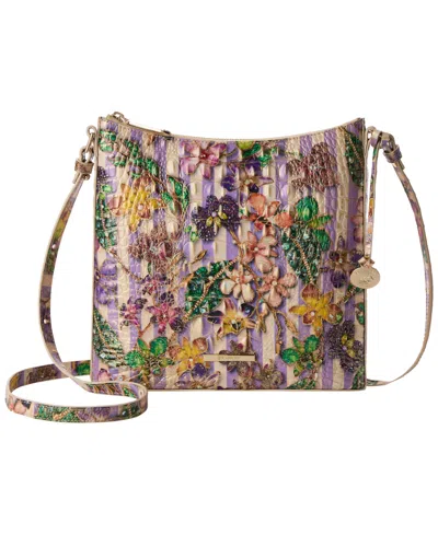 Brahmin Katie Melbourne Embossed Leather Crossbody Bag In Multi