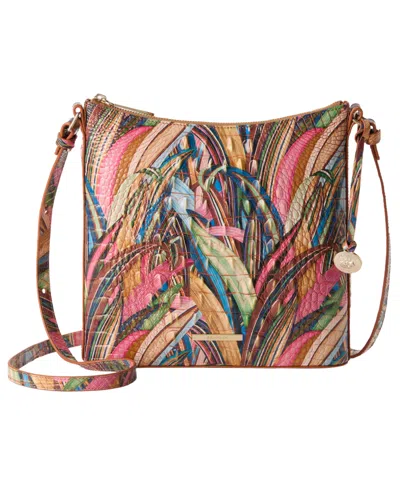 Brahmin Katie Melbourne Embossed Leather Crossbody Bag In Multi