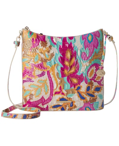 Brahmin Katie Melbourne Small Leather Crossbody Handbag In Multi