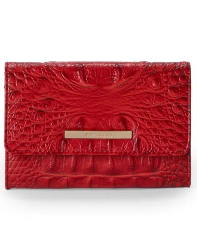 Brahmin Kerra Alden Road Snap Closure Wallet In Salsa Alden Road