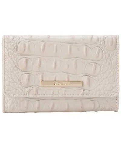 Brahmin Kerra Alden Road Snap Closure Wallet In White