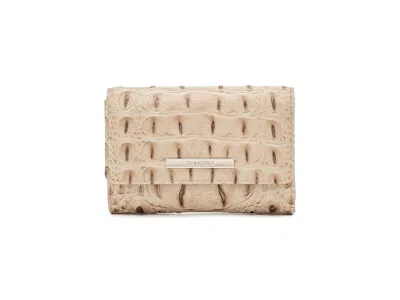 Brahmin Kerra Wallet Handbags Beige: One Size In Sand