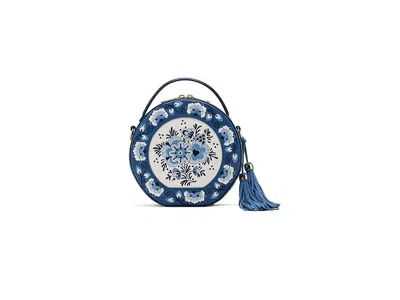 Brahmin Lane Cross Body Handbags Aura Blue: One Size