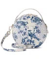 Brahmin Lane Melbourne Leather Crossbody In Songbird