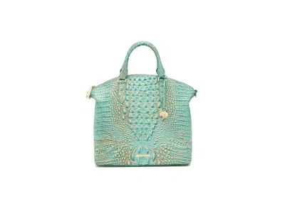 Brahmin Large Duxbury Satchel In Blue