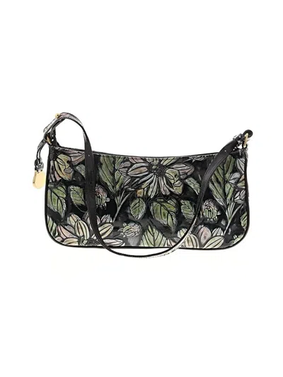 Pre-owned Brahmin Leather Shoulder Bag In Black