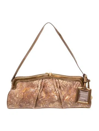 Pre-owned Brahmin Leather Shoulder Bag In Brown