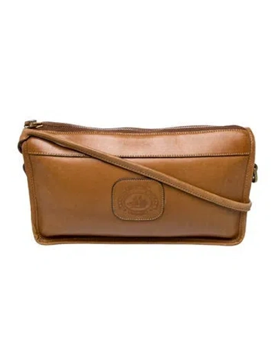 Pre-owned Brahmin Leather Shoulder Bag In Brown